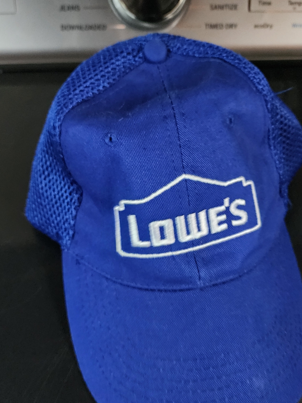 Lowe's Blue Trucker Hat – Branded Mesh Cap